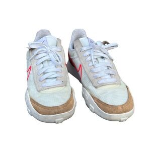 Nike Women’s Waffle 2x White Bright Crimson